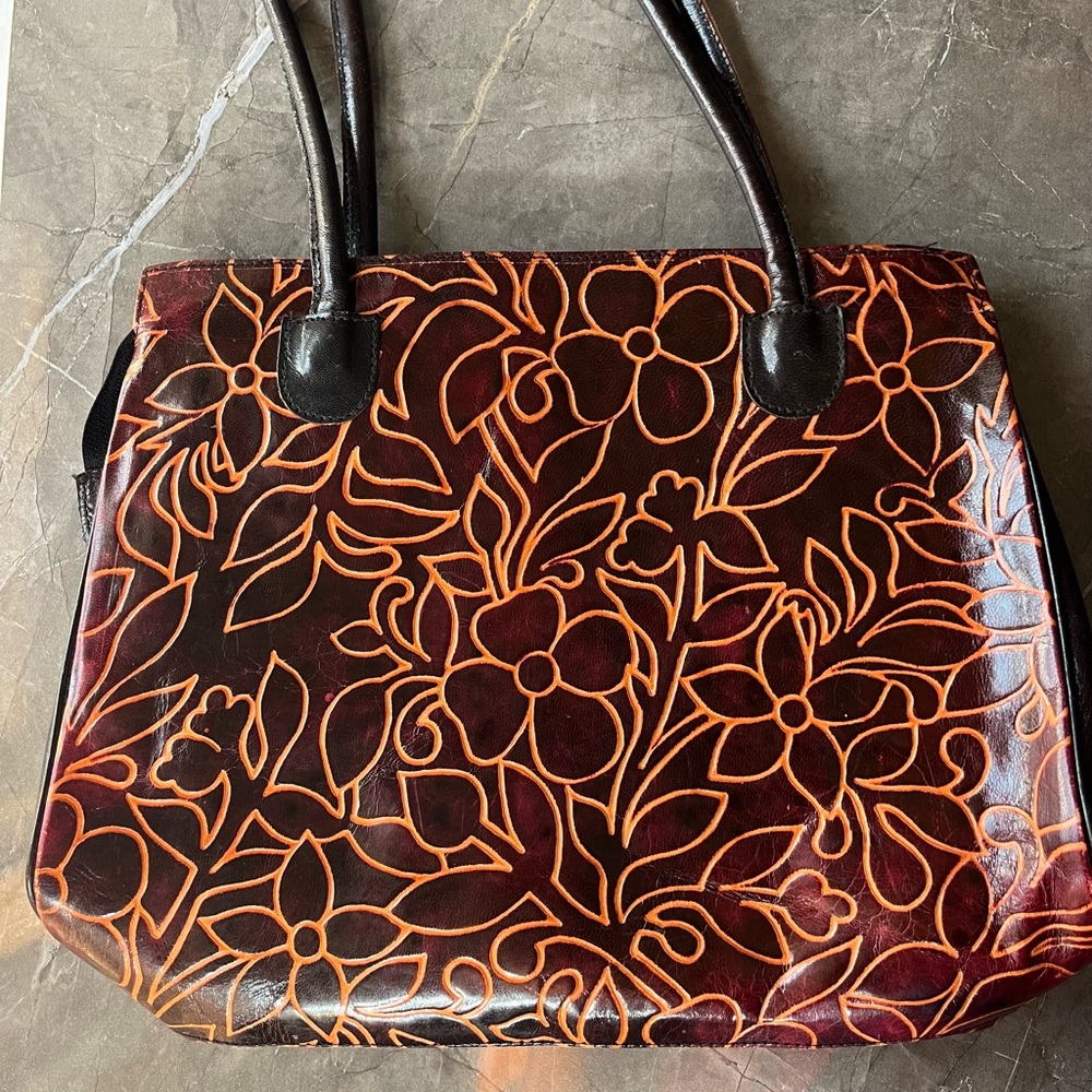 Vintage floral bag #trendy #fashion